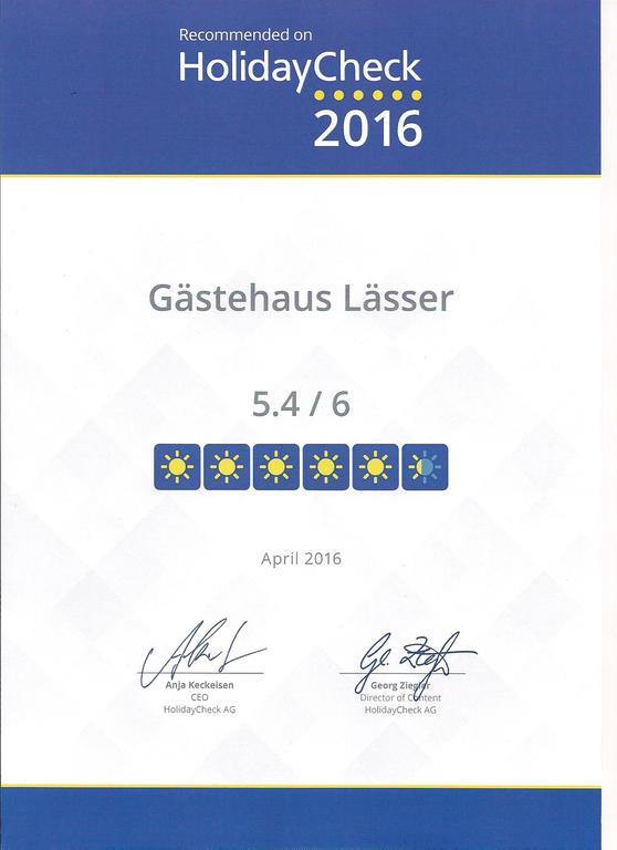 Gaestehaus Laesser 멜라우 외부 사진